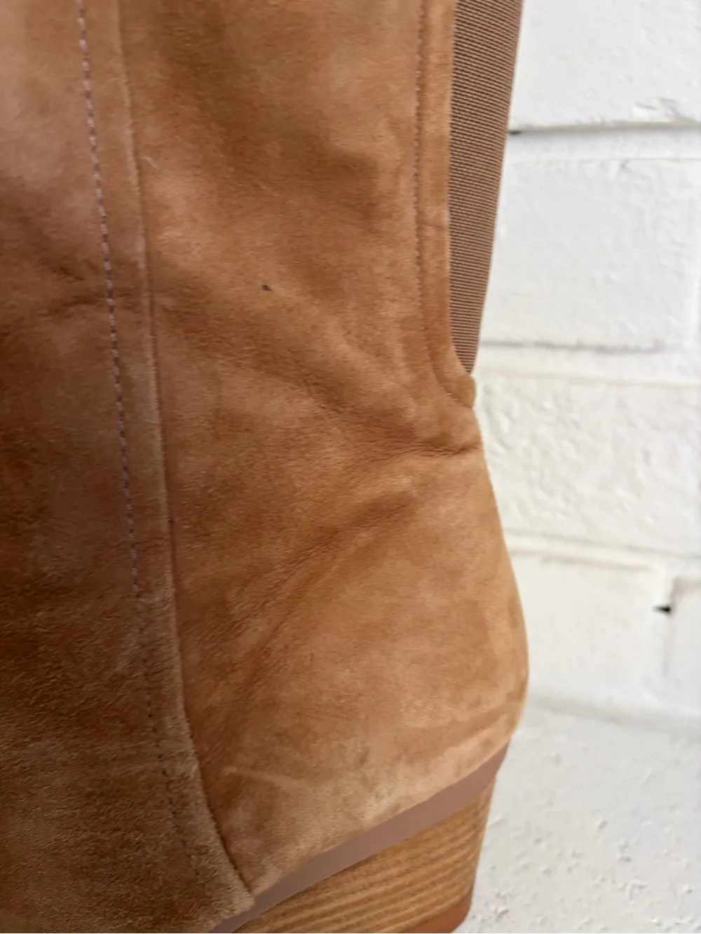 Tan Suede Boots